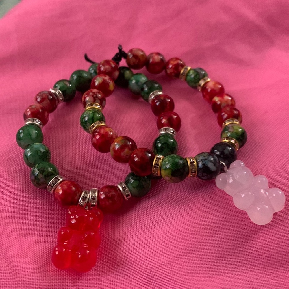 Christmas Gummy bear Bracelets